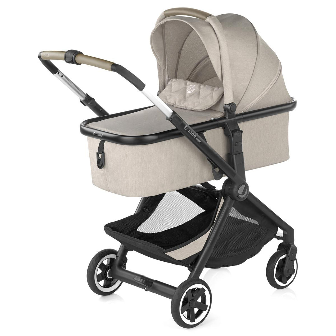 Jane Newel + Micro Pro + Koos iSize R1 Travel System, Sand