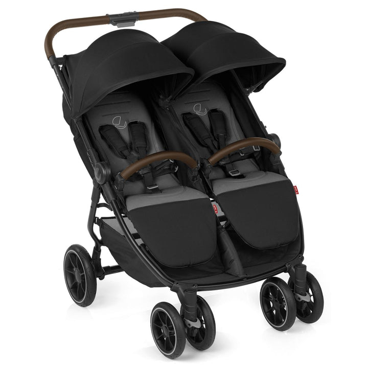 Jane Twinlink Pushchair, Cold Black 2023