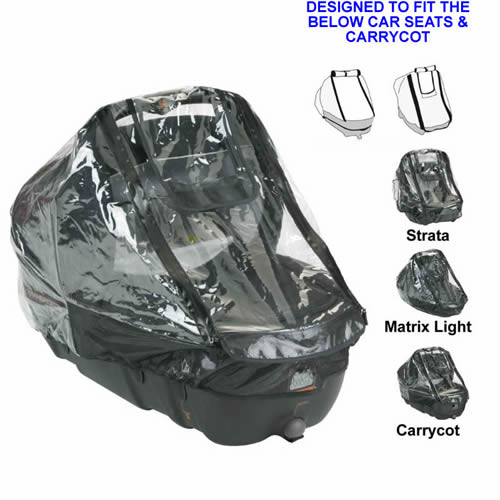 Jane Universal Group 0 Car Seat & Carrycot Raincover