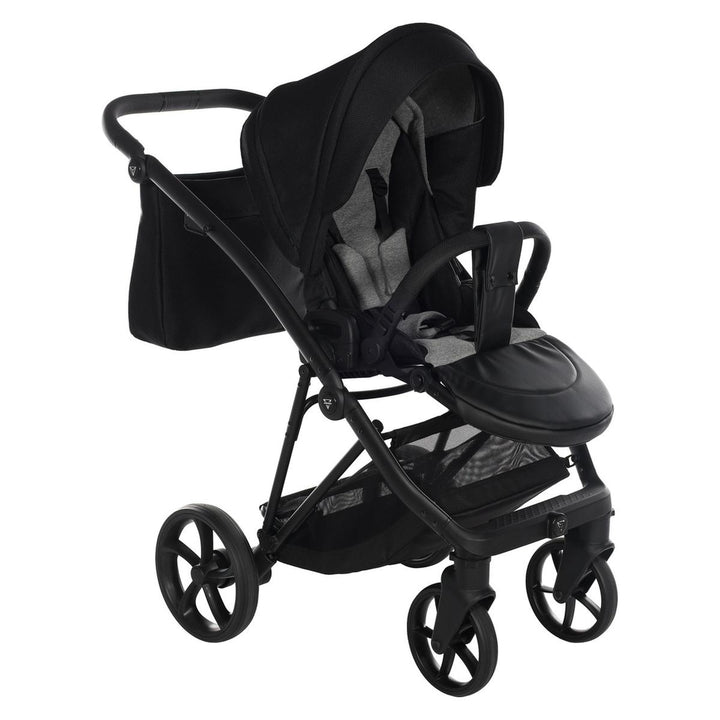 Junama Air V3 2 in 1 Pram & Pushchair, Black