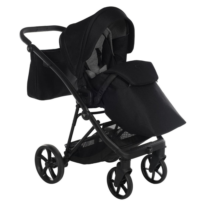 Junama Air V3 2 in 1 Pram & Pushchair, Black