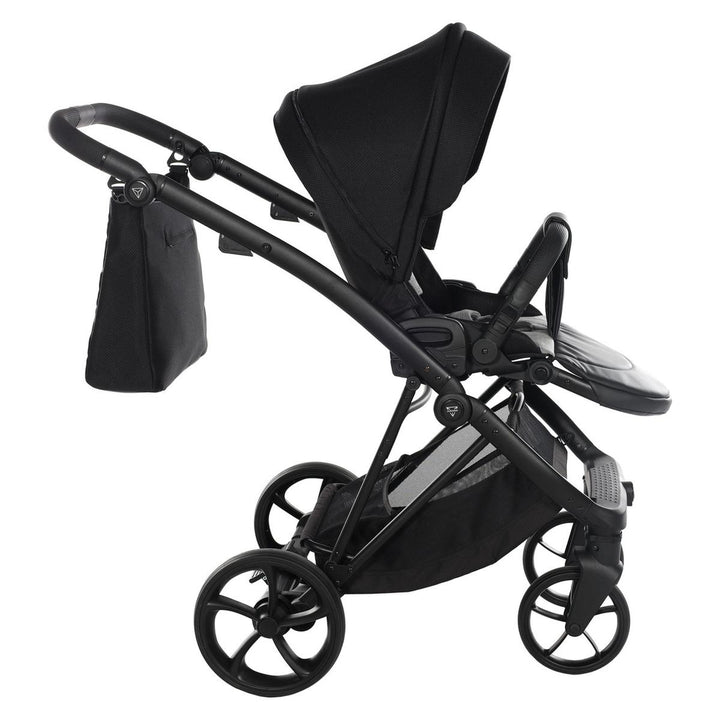 Junama Air V3 2 in 1 Pram & Pushchair, Black