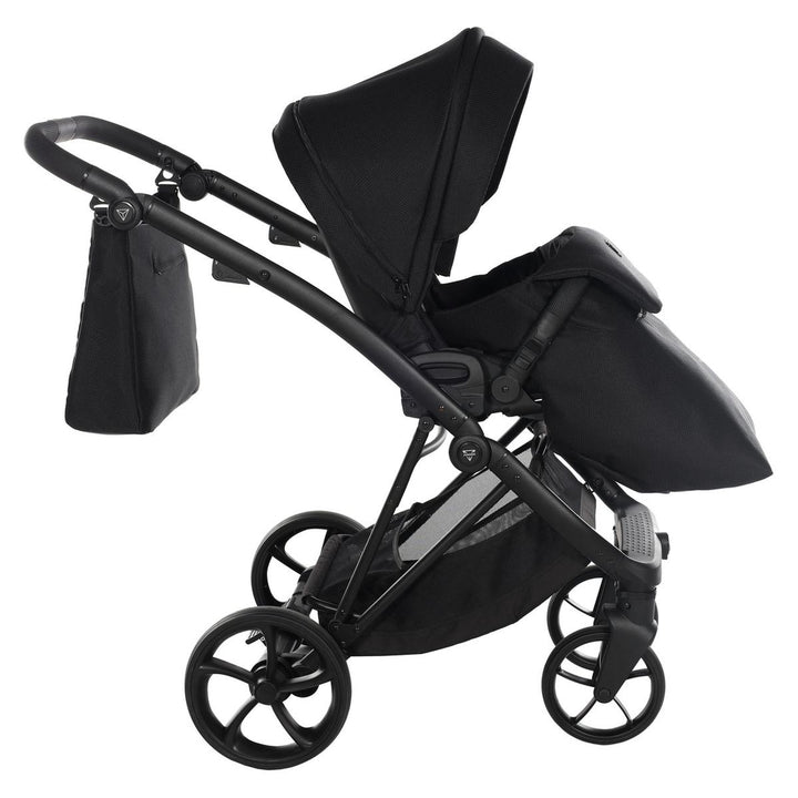 Junama Air V3 2 in 1 Pram & Pushchair, Black