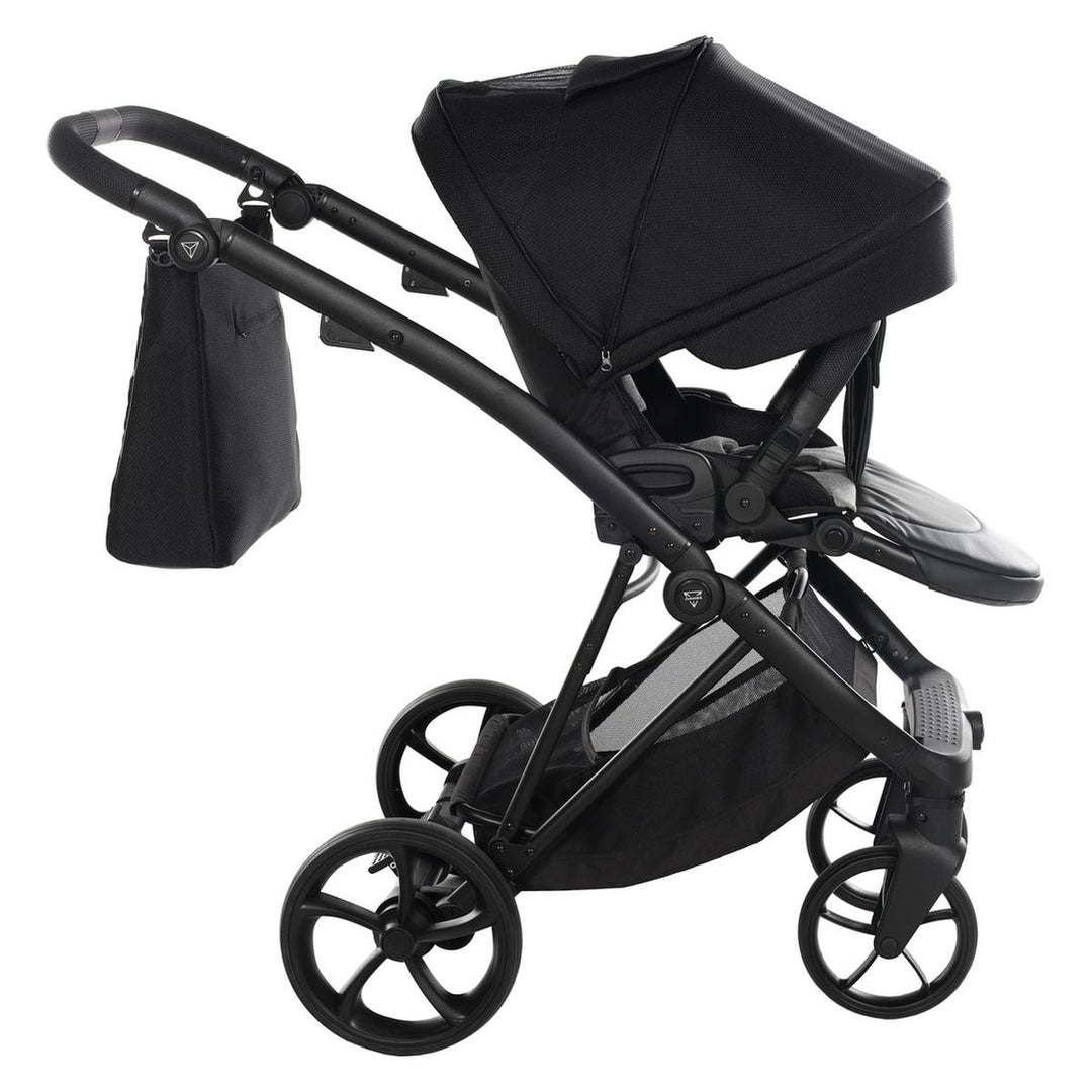 Junama Air V3 2 in 1 Pram & Pushchair, Black