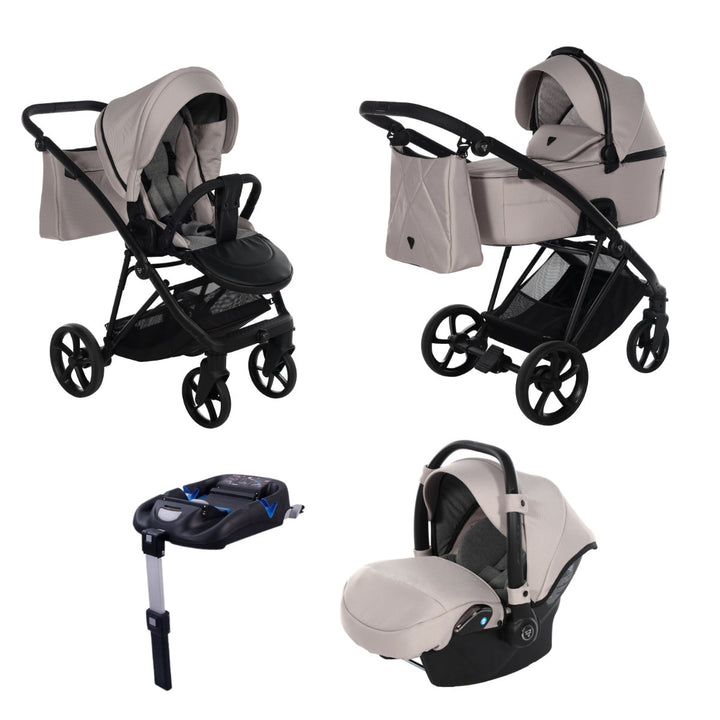 Junama Air V3 4 in 1 Isofix Travel System, Beige