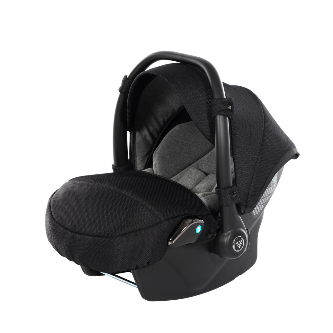 Junama Air V3 4 in 1 Isofix Travel System, Black