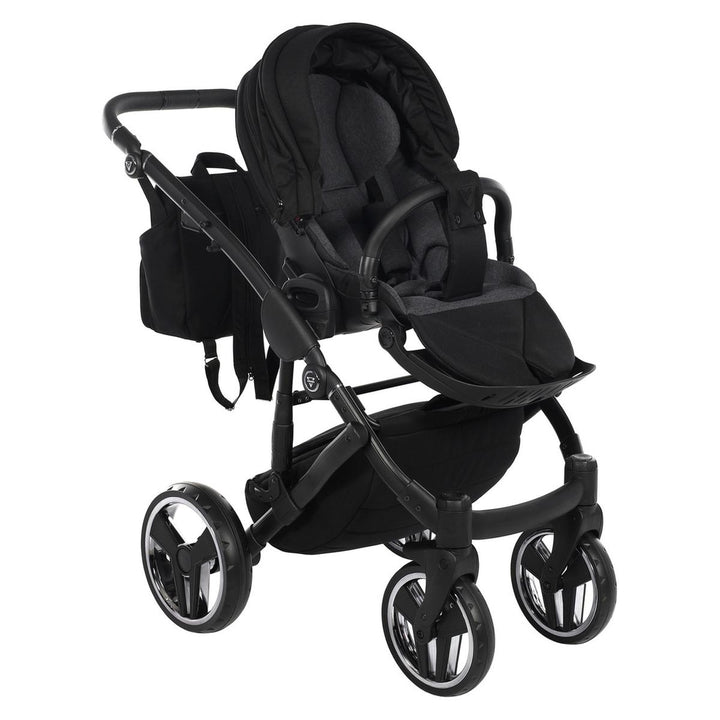 Junama Core 2 in 1 Pram & Pushchair, Black