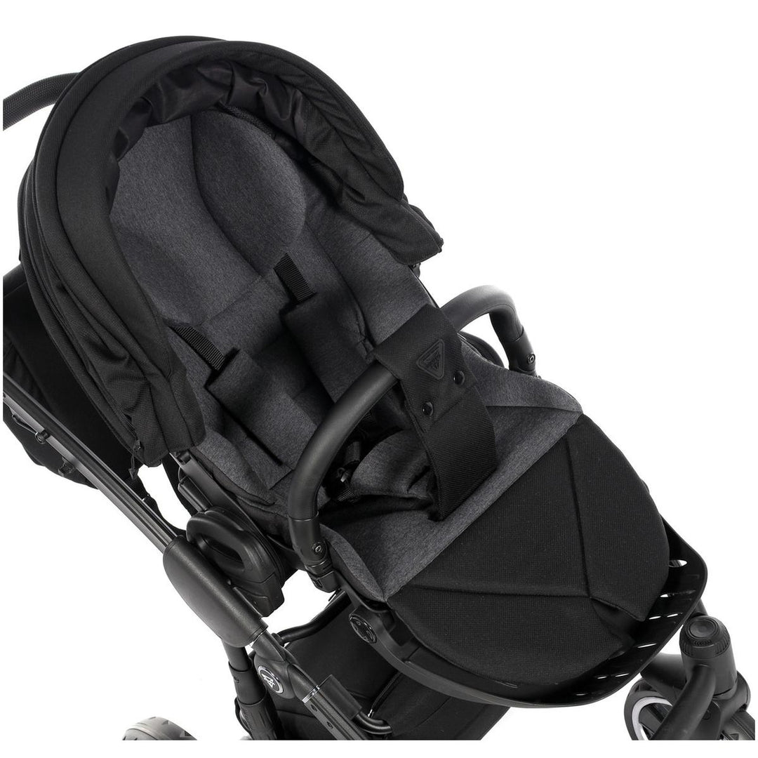 Junama Core 2 in 1 Pram & Pushchair, Black