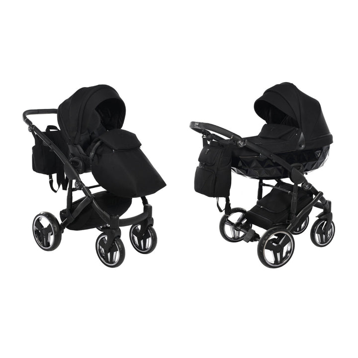 Junama Core 2 in 1 Pram & Pushchair, Black