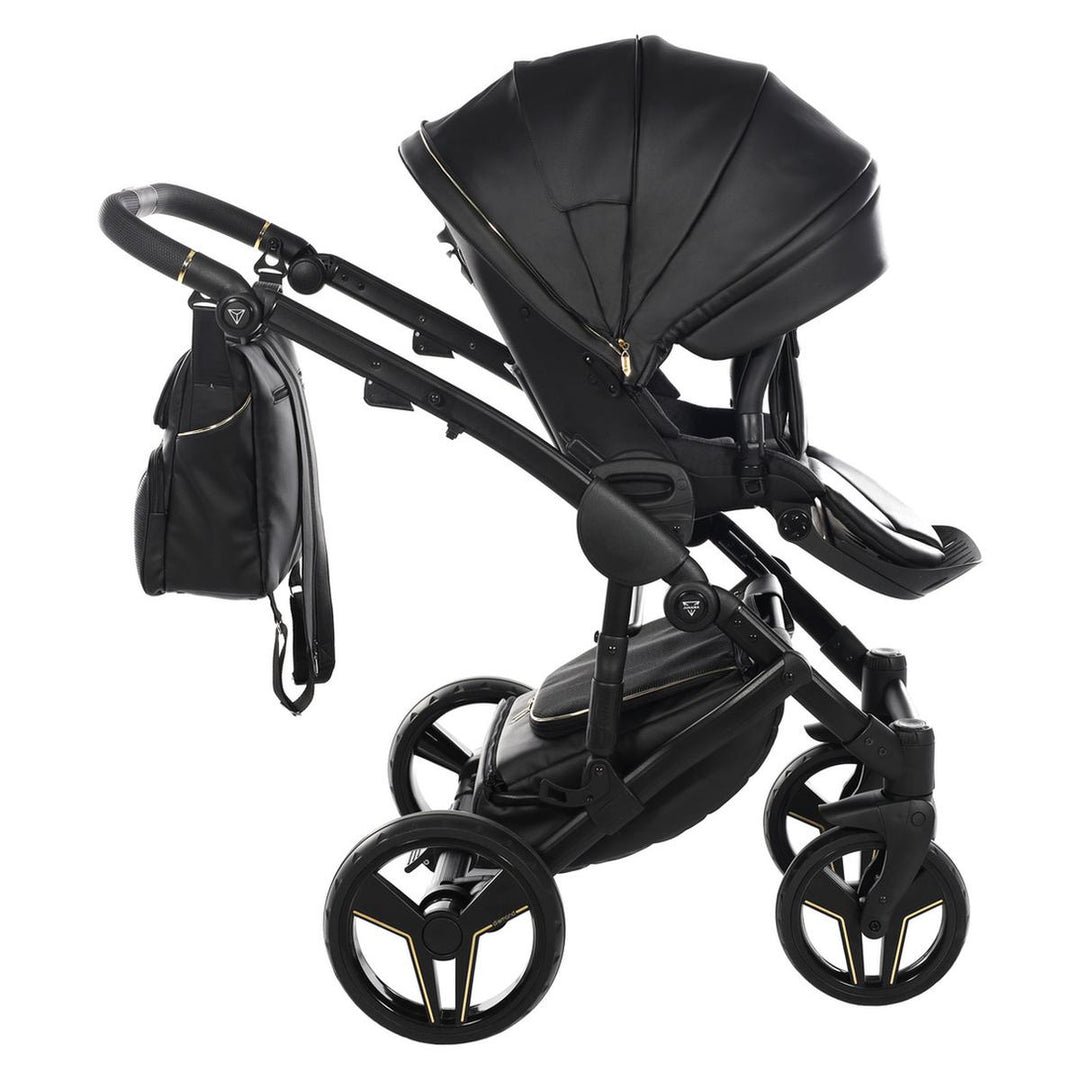 Junama S-Class 2 in 1 Pram & Pushchair, Black