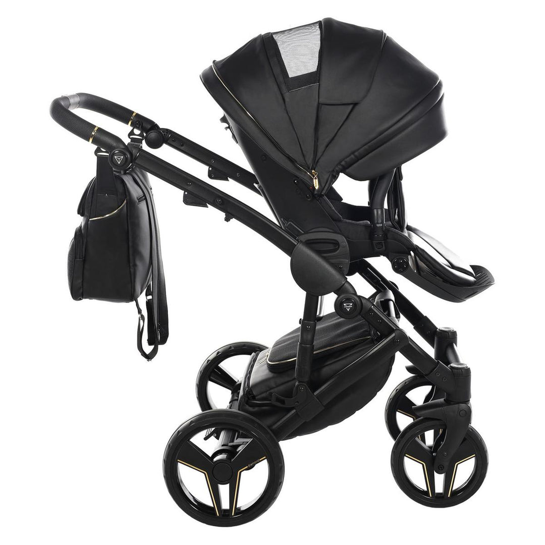 Junama S-Class 2 in 1 Pram & Pushchair, Black