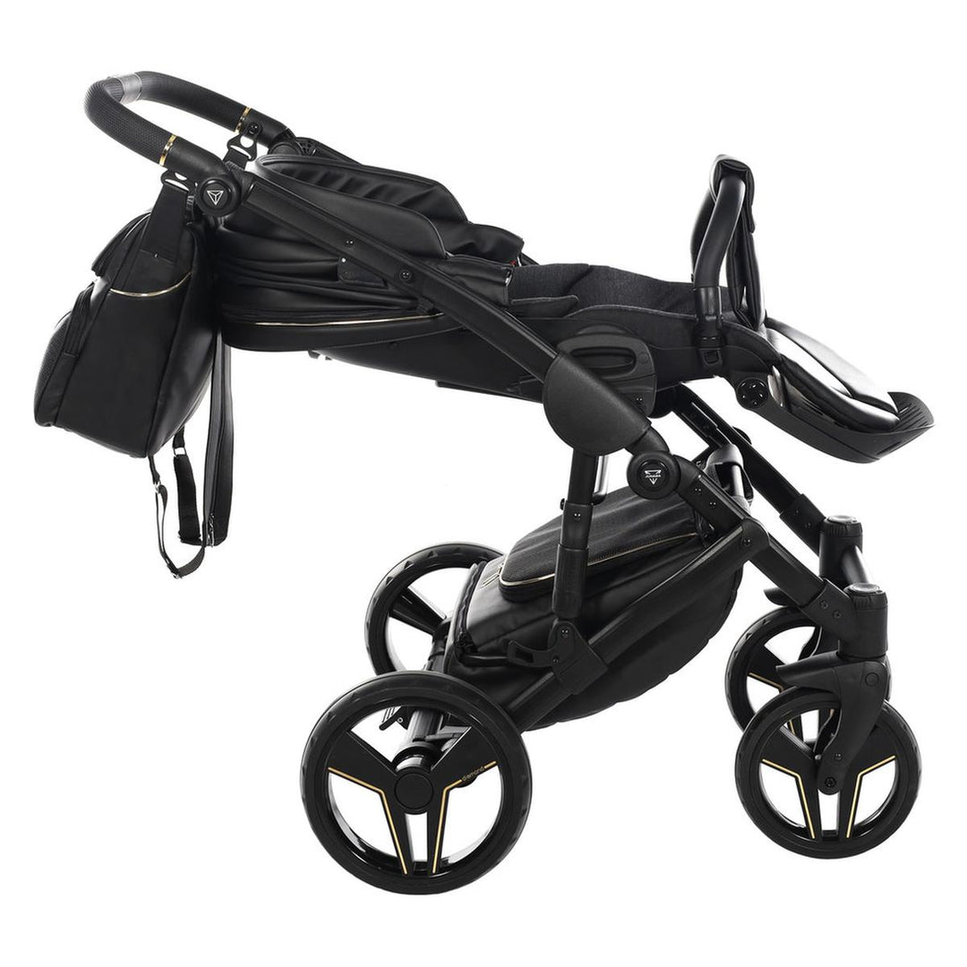 Junama S-Class 2 in 1 Pram & Pushchair, Black