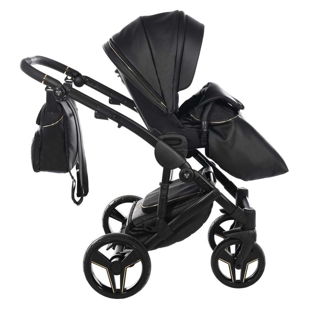 Junama S-Class 2 in 1 Pram & Pushchair, Black