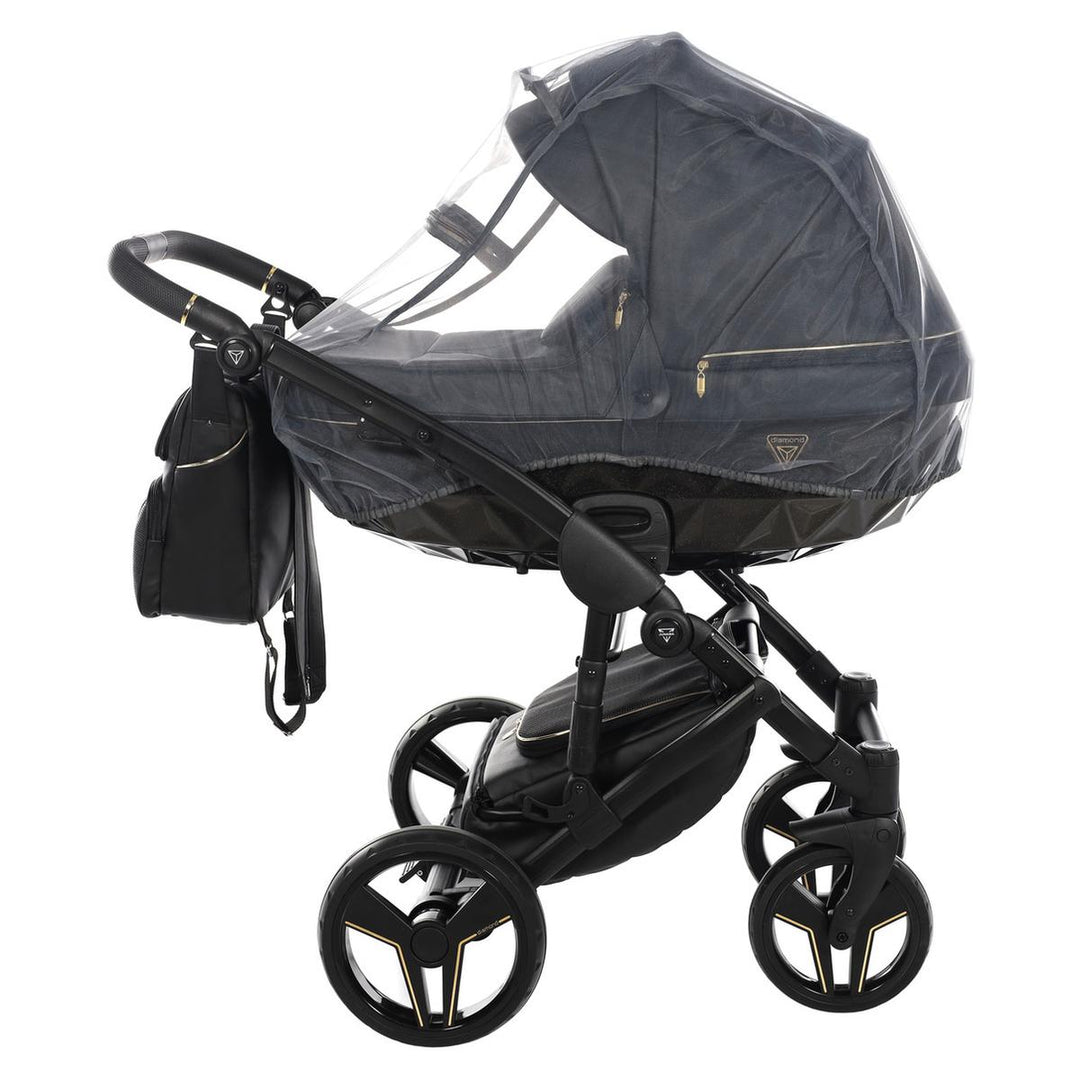 Junama S-Class 2 in 1 Pram & Pushchair, Black