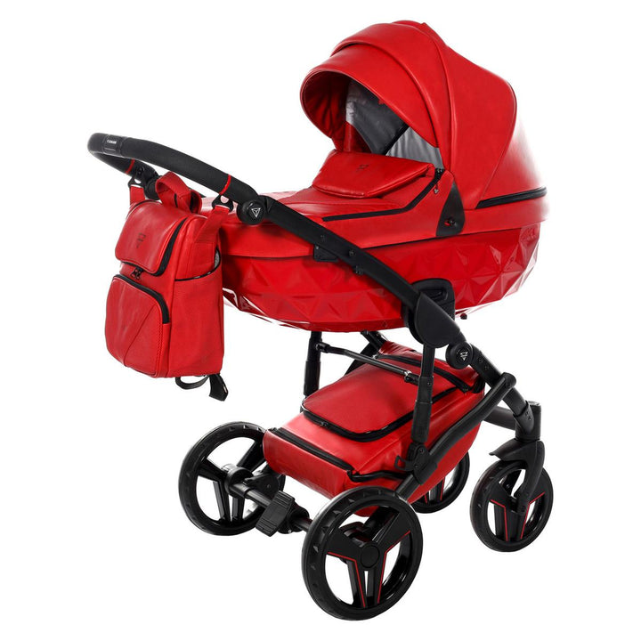 Junama S-Class 2 in 1 Pram & Pushchair, Red