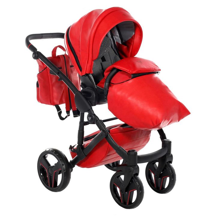 Junama S-Class 2 in 1 Pram & Pushchair, Red