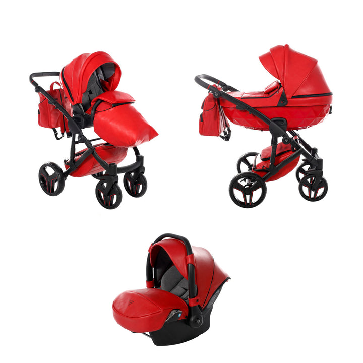 Junama S-Class 3 in 1 Travel System, Red