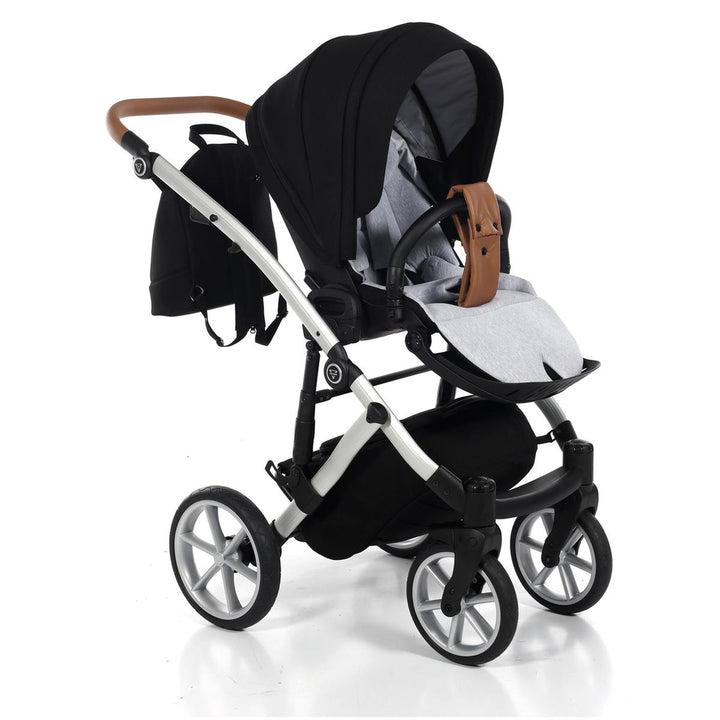 Junama Space 2 in 1 Pram & Pushchair, Black