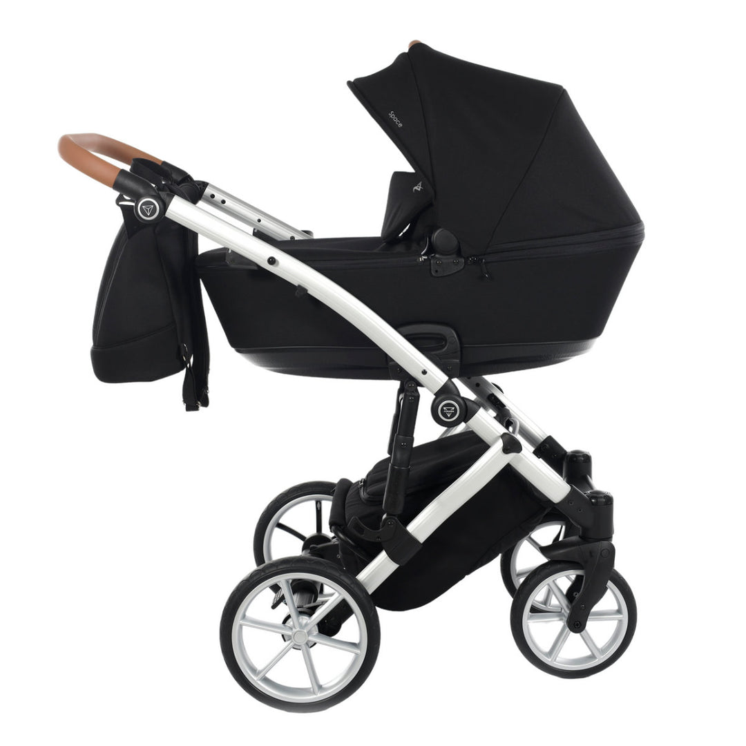 Junama Space 2 in 1 Pram & Pushchair, Black