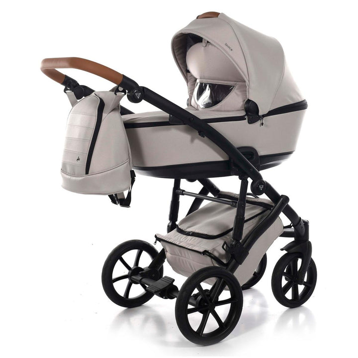 Junama Space 2 in 1 Pram & Pushchair, Cream