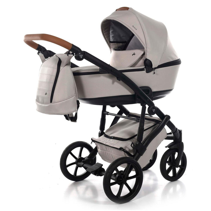 Junama Space 2 in 1 Pram & Pushchair, Cream