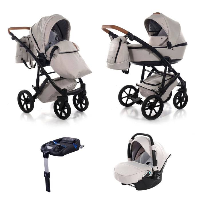 Junama Space 4 in 1 Isofix Travel System, Cream