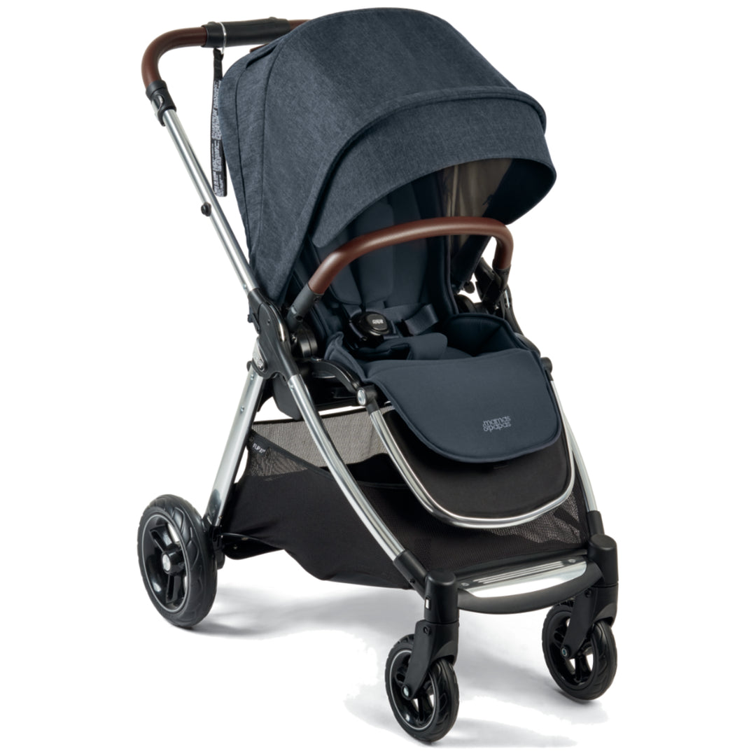 Mamas & Papas Flip XT3 7 Piece Cabriofix i-Size Travel System Bundle, Navy