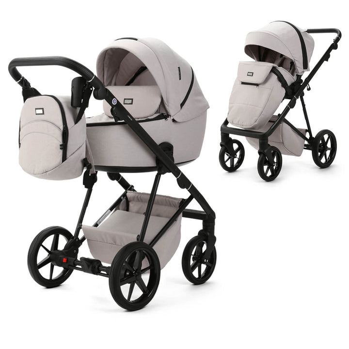 Mee-go Milano Evo 2 in 1 Pram & Pushchair, Biscuit