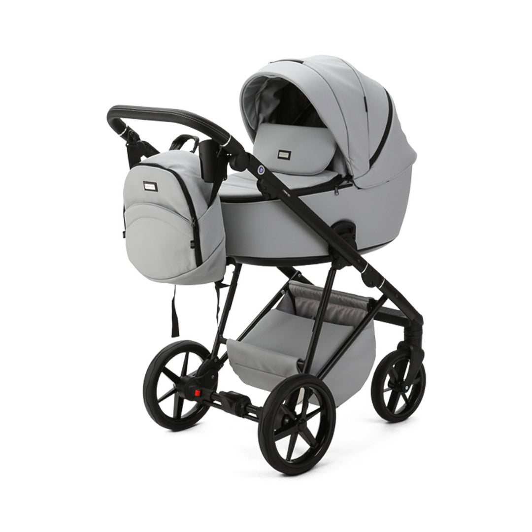 Mee-go Milano Evo 3 in 1 Isofix Travel System, Stone Grey