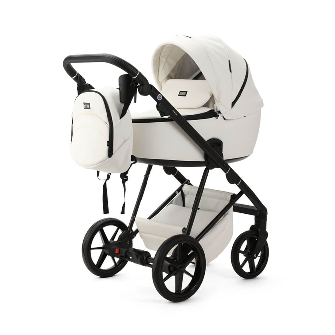 Mee-go Milano Evo 3 in 1 Travel System, Pearl White