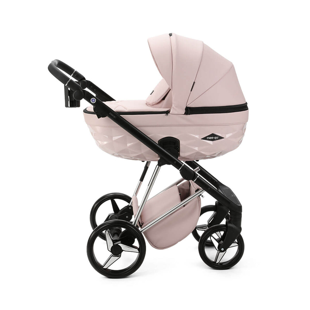 Mee-go Milano Quantum 2 in 1 Pram & Pushchair, Pretty in Pink