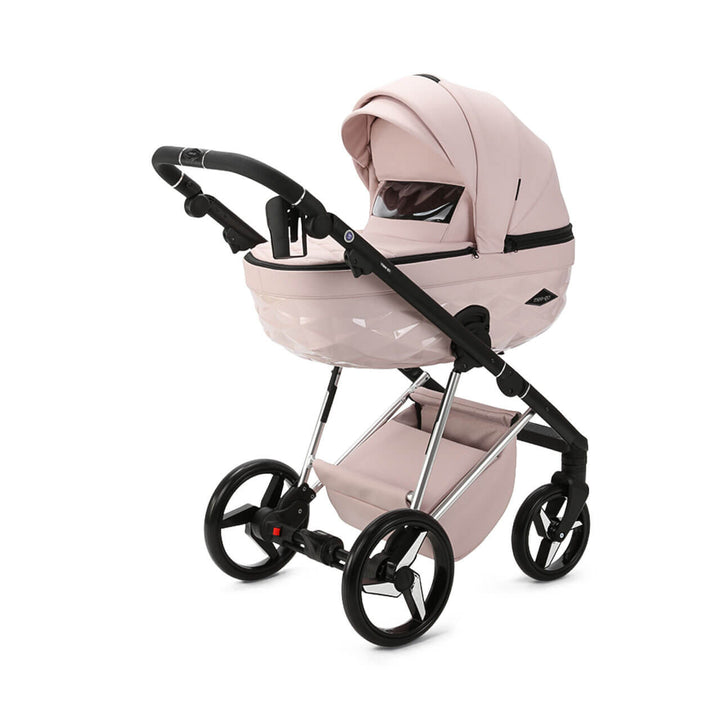 Mee-go Milano Quantum 2 in 1 Pram & Pushchair, Pretty in Pink