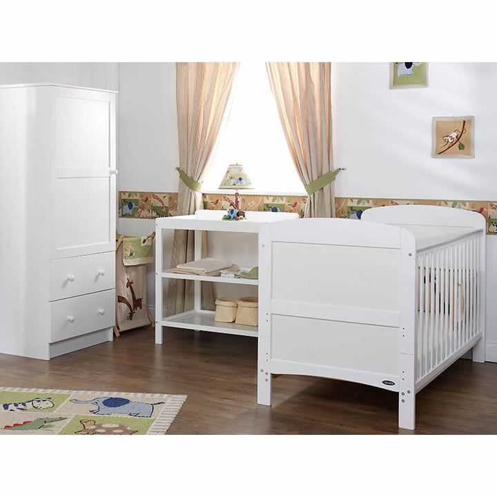 Obaby Grace 3 Piece Room Set, White