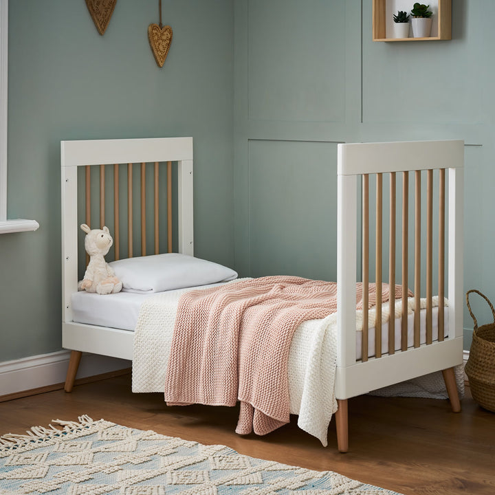 Obaby Maya Mini 2 Piece Room Set, White with Natural