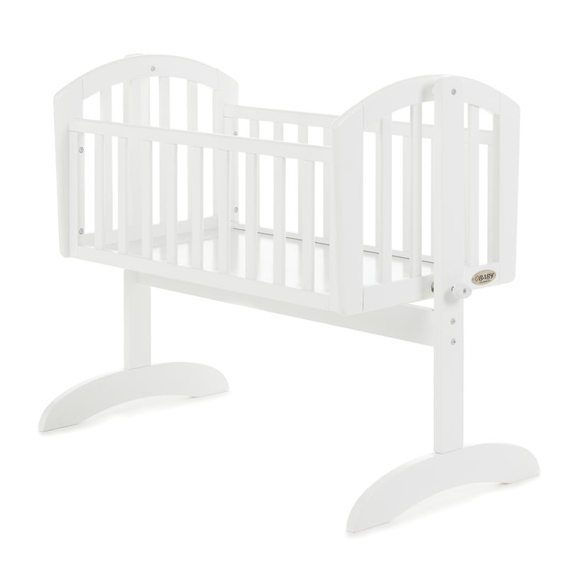 Obaby Sophie Swinging Crib & Mattress, White