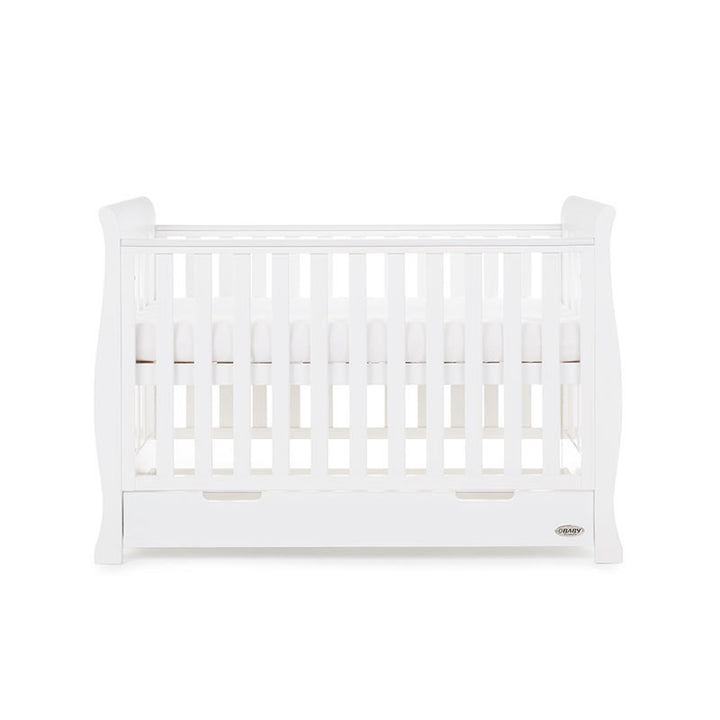 Obaby Stamford Mini Sleigh 3 Piece Room Set, White