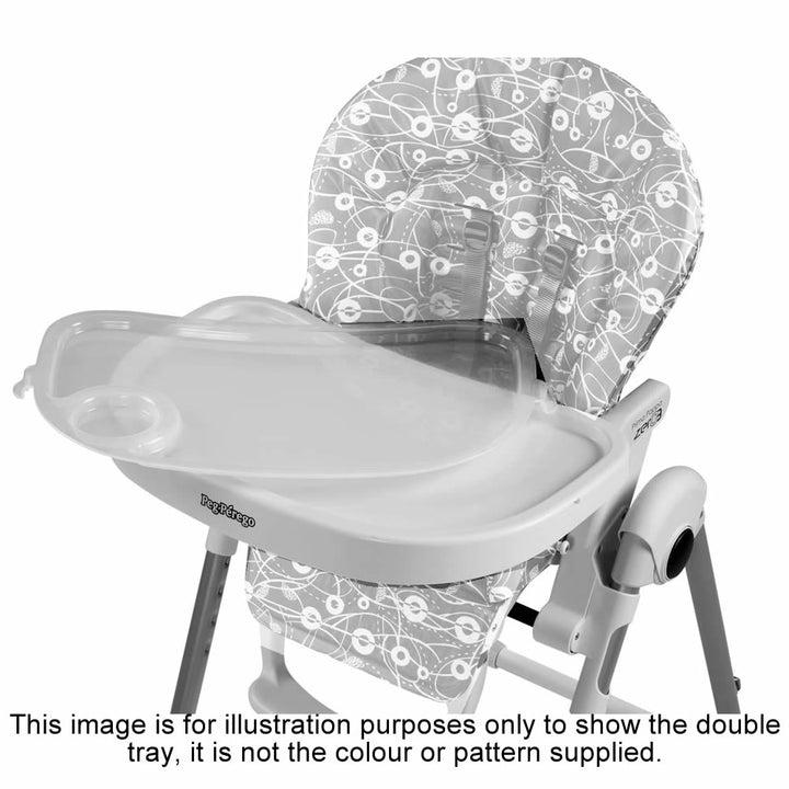 Peg Perego Prima Pappa Follow Me Highchair, Ice