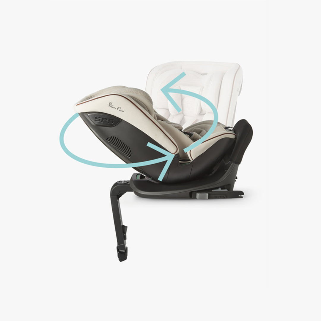 Silver Cross Motion All Size 360 i-Size Car Seat, Almond