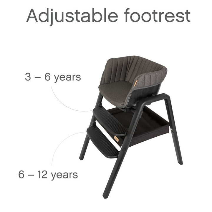 Tutti Bambini Nova Evolutionary Highchair, Black