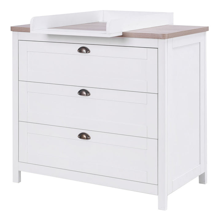 Tutti Bambini Verona Chest Changer, White/Oak