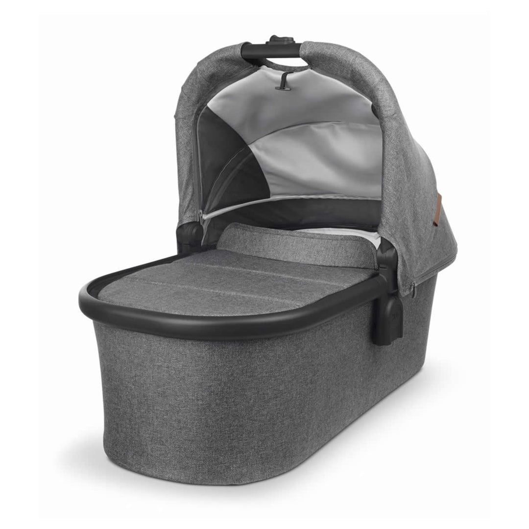 Uppababy CRUZ V2 Pushchair + Carrycot + Cabriofix i-Size + Base Travel System, Greyson