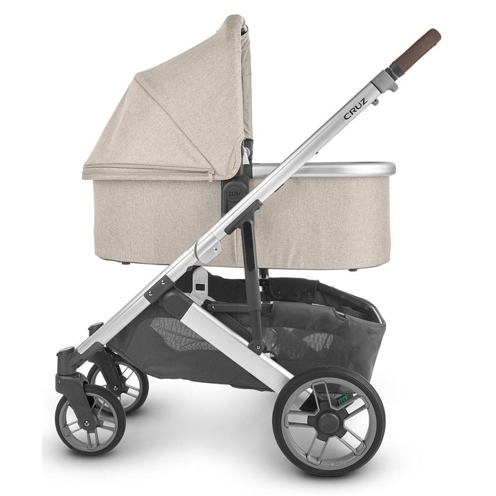 Uppababy CRUZ V2 Pushchair + Carrycot + Cabriofix i-Size + Base Travel System, Declan