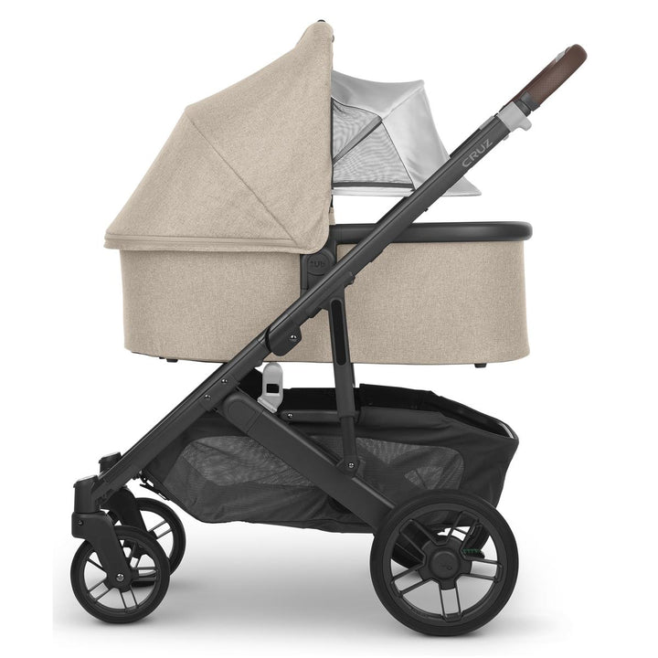 Uppababy CRUZ V2 Pushchair + Carrycot + Cabriofix i-Size + Base Travel System, Liam