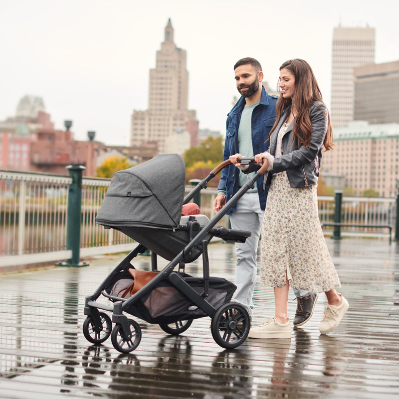 Uppababy CRUZ V2 Pushchair, Greyson Charcoal Melange