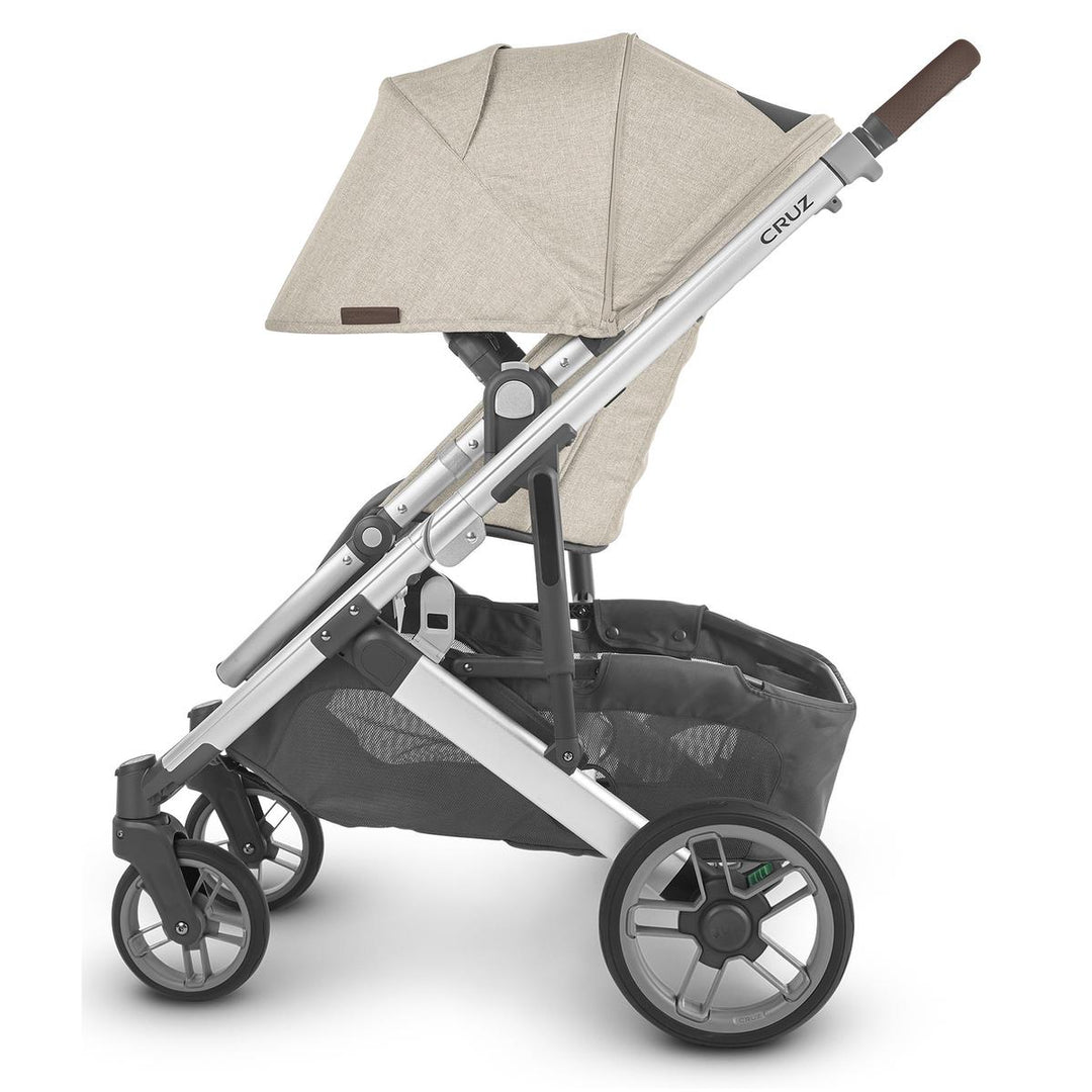 Uppababy CRUZ V2 Pushchair + Carrycot + Cabriofix i-Size + Base Travel System, Declan