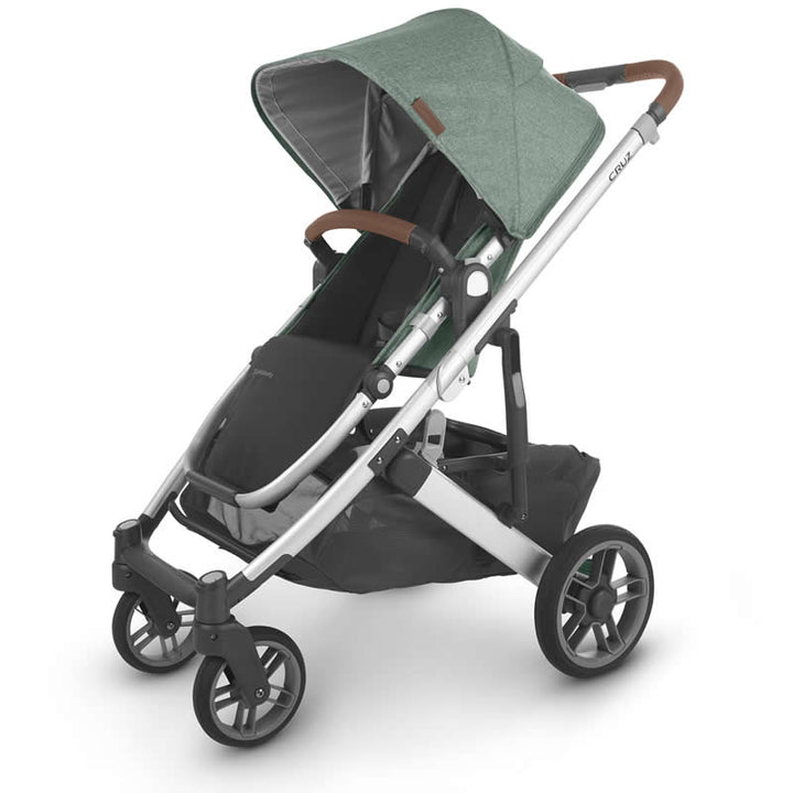 Uppababy CRUZ V2 Pushchair + Carrycot, Emmett Sage Green Melange