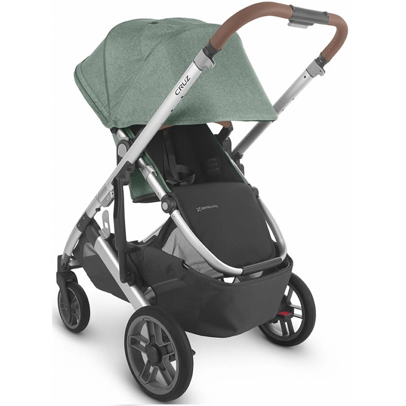 Uppababy CRUZ V2 Pushchair + Carrycot, Emmett Sage Green Melange