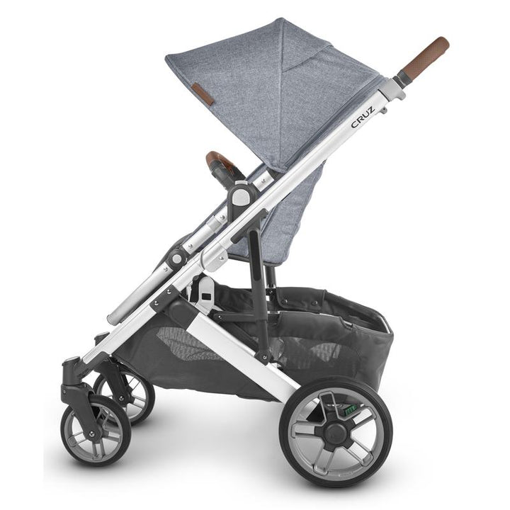 Uppababy CRUZ V2 Pushchair + Carrycot + Pebble 360 + Base Travel System, Gregory Blue