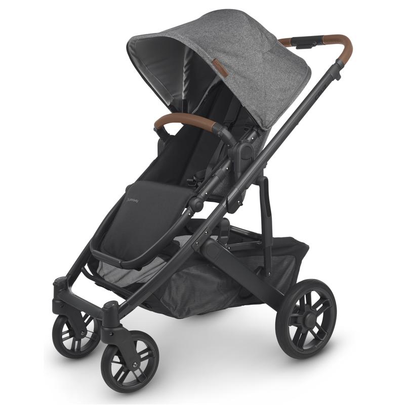 Uppababy CRUZ V2 Pushchair + Carrycot + Cloud Z2 + Base Travel System, Greyson