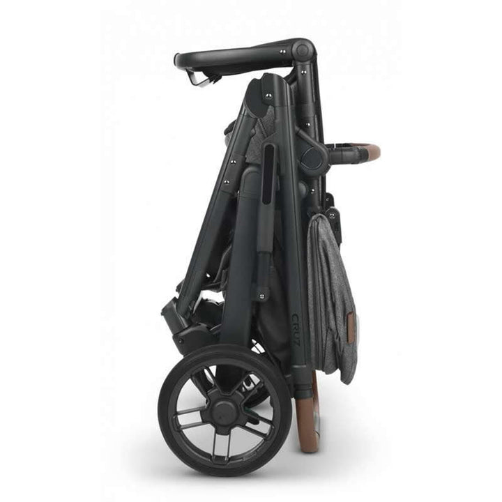 Uppababy CRUZ V2 Pushchair + Carrycot + Cabriofix i-Size + Base Travel System, Greyson